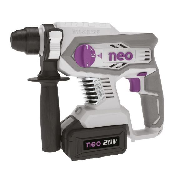 Imagen de Rotomartillo 2.2J C/Bat 5Ah 20V Neo Brushless- Ynter