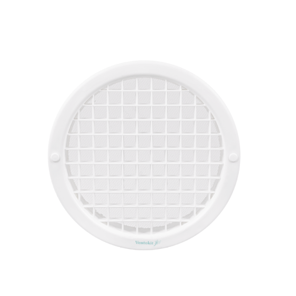 Imagen de Rejilla Ventilación Embutir 150MM Blanca C/ Mosquitero-Ynter