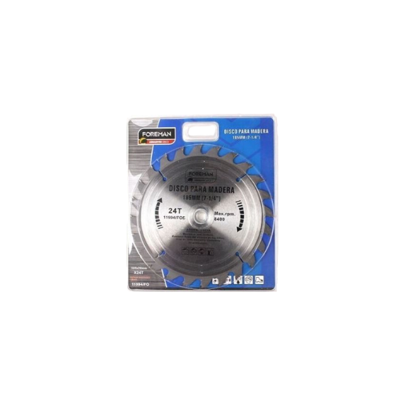Imagen de Disco Para Madera 185x20/16 40d 11995-fo - Ynter Industrial