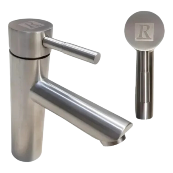 Imagen de Monocomando Palito 18cm Ac.Inox Color Natural - Ynter Industrial