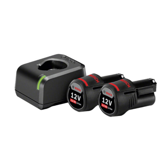 Imagen de Set Cargador GAL 12V-20 + 2 Bat GBA 12V 2.0Ah Bosch - Ynter
