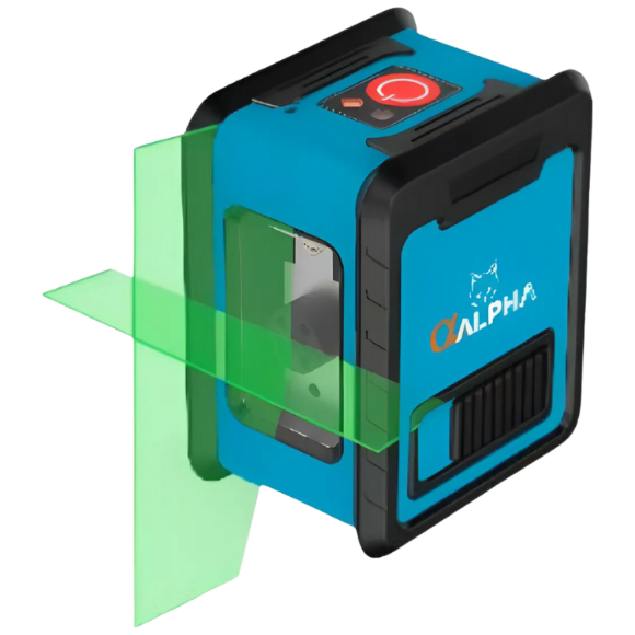 Imagen de Nivel Laser Alpha Pro Autonivelante 25M 2 Lineas Verde-Ynter