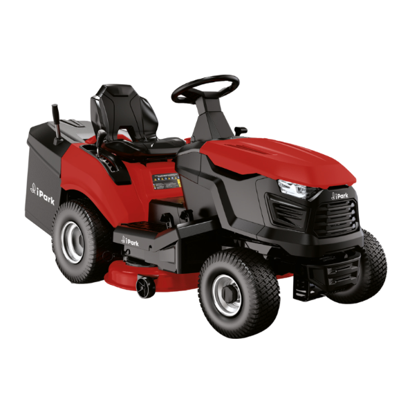 Imagen de Tractor Corta Césped Nafta 15hp C/Rec Ipark - Ynter