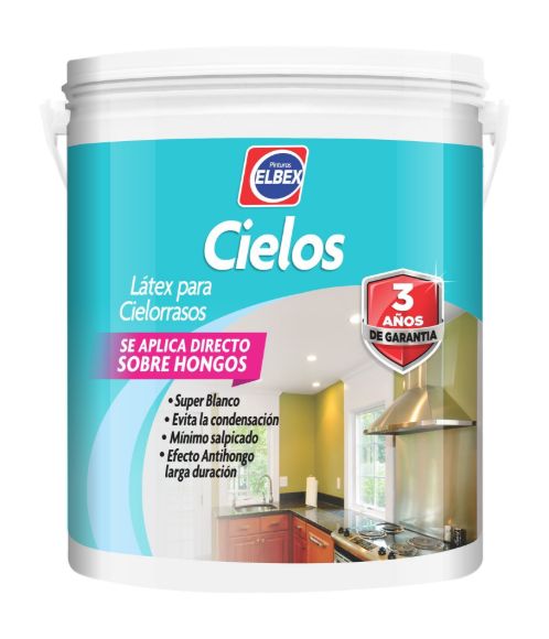Imagen de Cielos Rasos  antihongos Elbex 4lts - Ynter Industrial