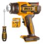 Imagen de PISTOLA DE CALOR 20V TEMP 30-550° S/BAT Y S/CARG INGCO - YNTER
