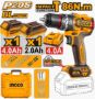 Imagen de TALADRO ATORNILLADOR PERC 20V P20S BRUSHLESS 86NM - YNTER