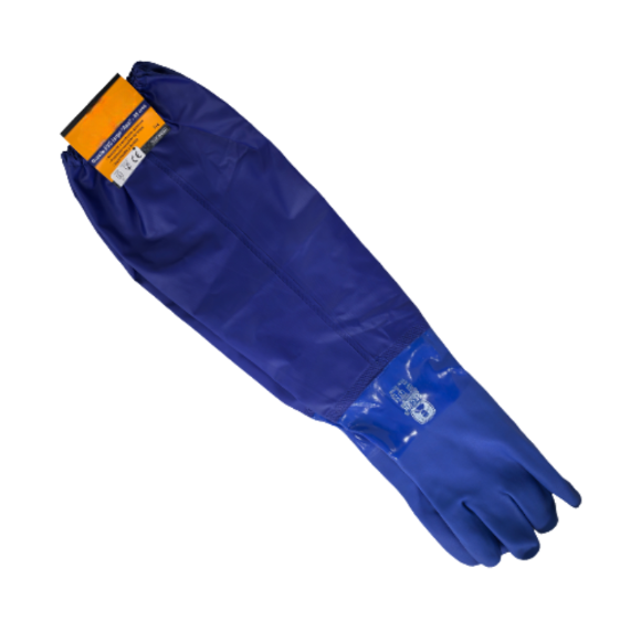 Imagen de Guante Pvc Extra Largo 65 Cm Secur - Ynter Industrial