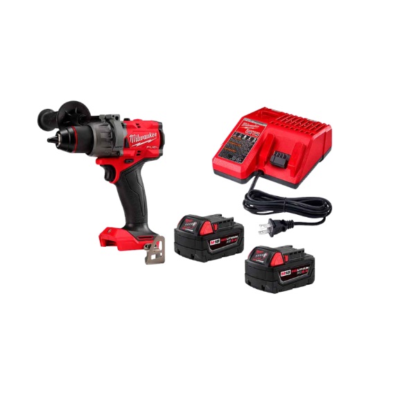 Imagen de Taladro Percutor 18V FUEL C/2 Bat 5 Ah Milwaukee - Ynter