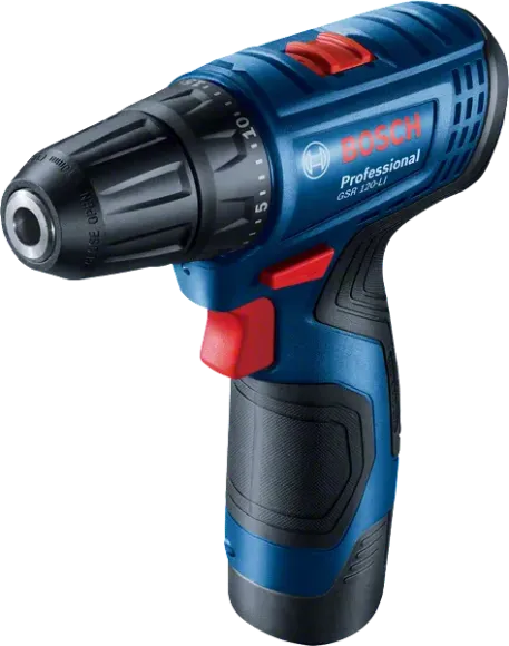 Imagen de Atornillador Bosch 12v 1 batería 10mm GSR 120-LI - Ynter Industrial