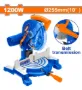 Imagen de SIERRA INGLETADORA 10" 255MM 1200W WADFOW - Ynter Industrial