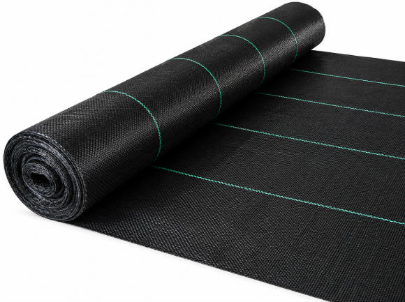 Imagen de Nylon Negro Antimaleza P/Pisos, Canteros, Camineros X Rollo 100 M. - Ynter