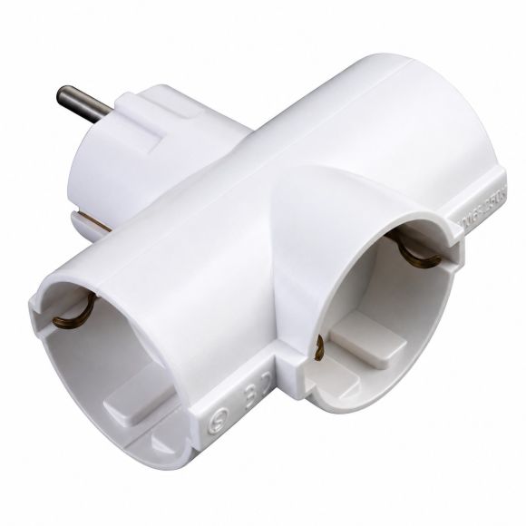 Imagen de Derivado C/ Tierra Schuko Macho A 3 Schuko Hembra - Ynter Industrial
