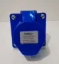 Imagen de Toma Industrial 16 Amp 2 Polos Mas Tierra Azul - Ynter Industrial