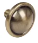 Imagen de Tirador Botón Zamac Bronce Antiguo «Barroco» D:28mm Hermex - Ynter Industrial