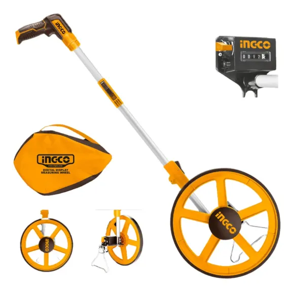 Imagen de Odometro Digital 320MM Ø Rango 0-9999m Ingco - Ynter Industrial