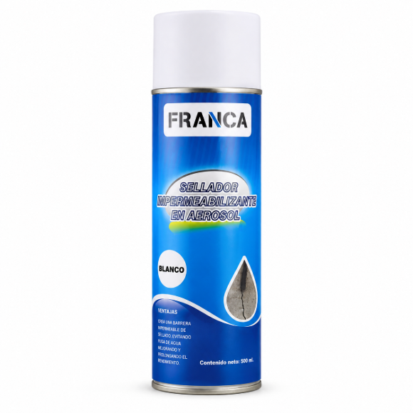 Imagen de Membrana Liquida En Aerosol Impermeabilizante Franca 500ml - Ynter Industrial