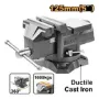 Imagen de Morsa De Banco 5" 125MM Ingco HBV185 - Ynter Industrial