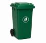 Imagen de Contenedor Basurero Industrial 120Lts. Verde C/2 Rdas.47 X 55 X 94 CM Alt. - Ynter Industrial