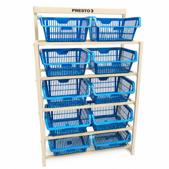 Imagen de Organizador Gavetero Canastos 10 Pzas 165X94X40CM Marcon Presto - Ynter Industrial