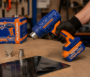 Imagen de Pistola De Calor A Batería 20V P20S 300/550°C 100/200 L/MIN Wadfow - Ynter Industrial
