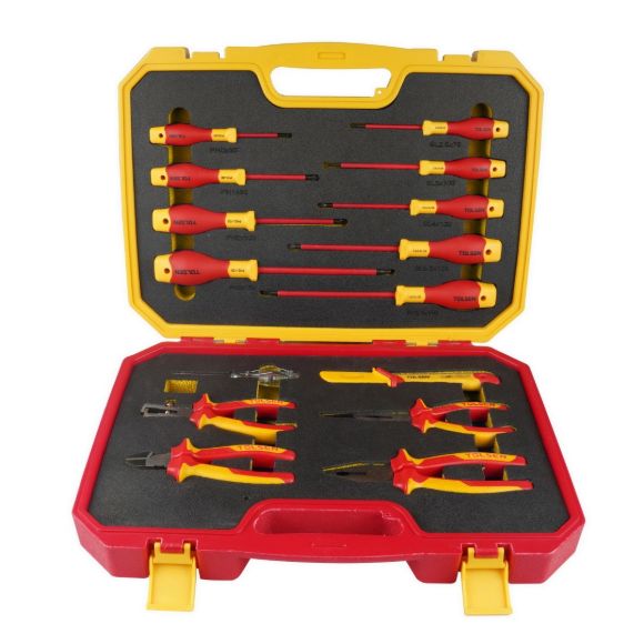 Imagen de Juego De Herramientas Aisladas VDE 15 Pcs Tolsen - Ynter Industrial