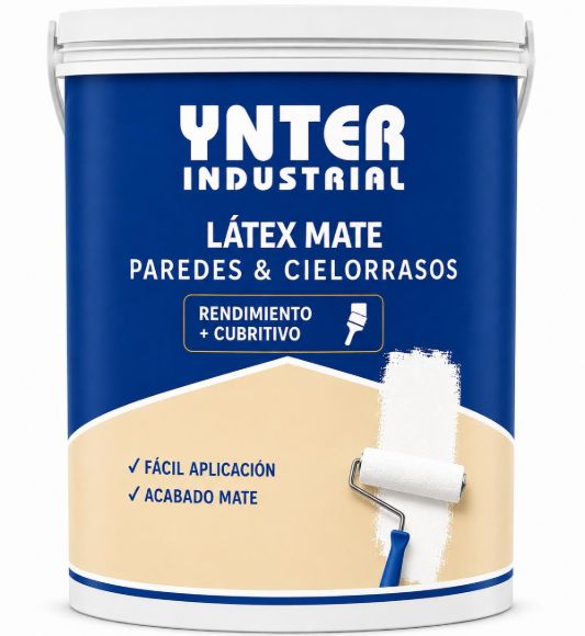 Imagen de Pintura Blanca Latex cielos rasos  y paredes 20lts Ynter