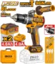 Imagen de Taladro Atornillado C/Percutor 96NM 20V P20S C/2 Bat 4.0AH + Carg INGCO - Ynter
