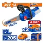Imagen de Motosierra A Bateria 20V 12" + 2 Baterias 4.0AH + Cargador Wadfow WCLP5121 - Ynter Industrial