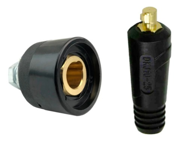Imagen de Bornes Juego De Conectores Macho Y Hembra P/Inverter Pase Fino 9MM - Ynter Industrial